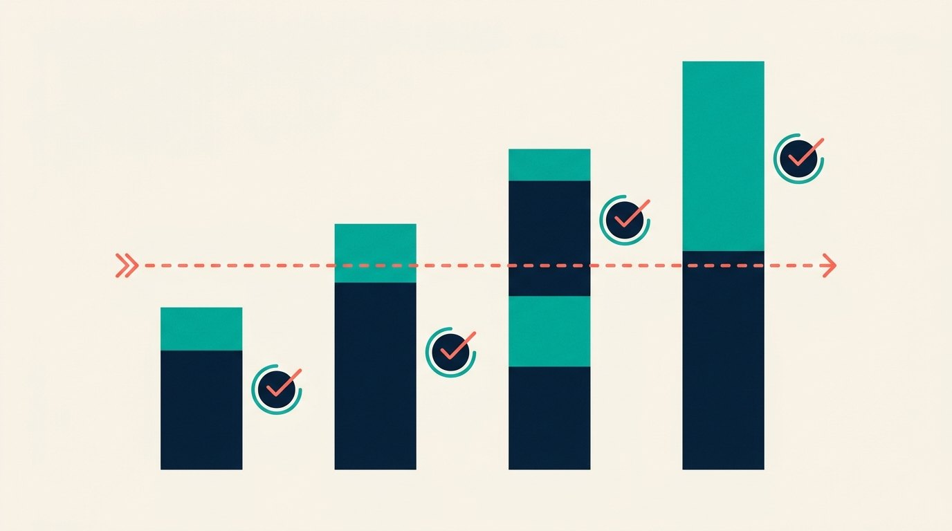 Chart comparing McKinney SEO company pricing tiers against the $1,557 local SEO benchmark
